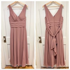 Azazie Bridesmaid Dress Maxi Mauve